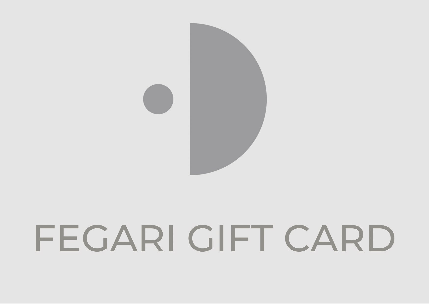 Gift Cards - Fegari