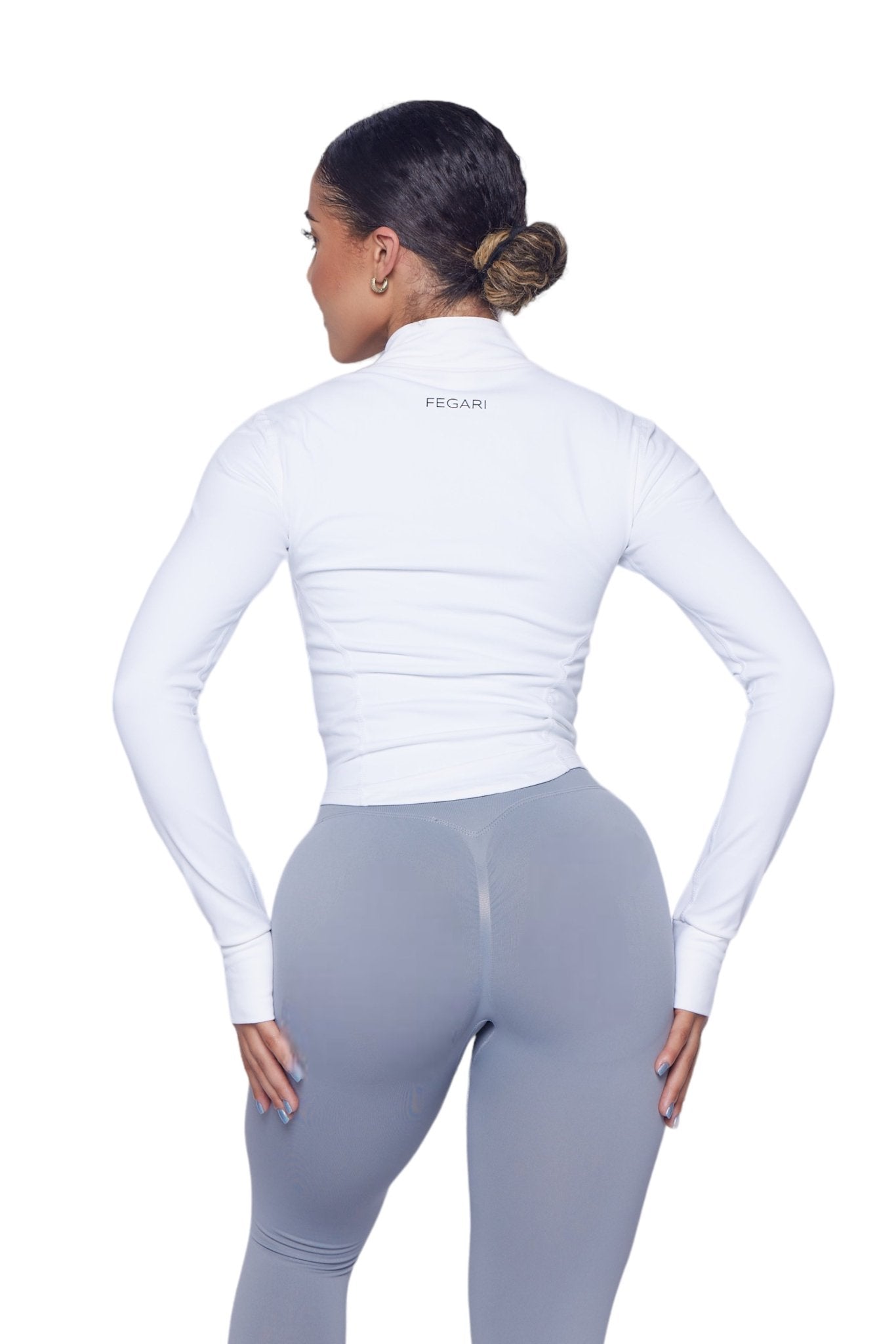 The Hourglass Jacket - White - Fegari