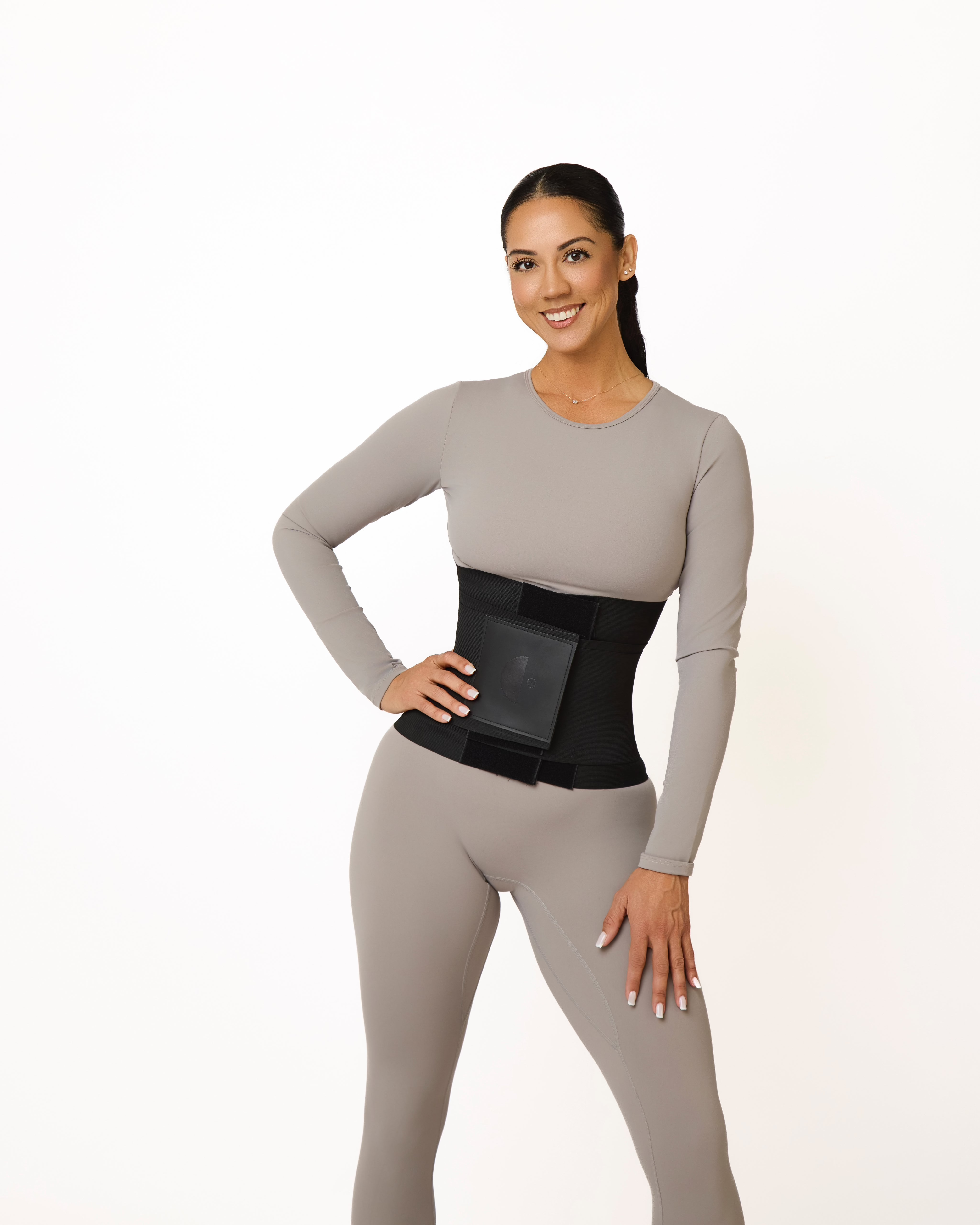 Model is wearing size small