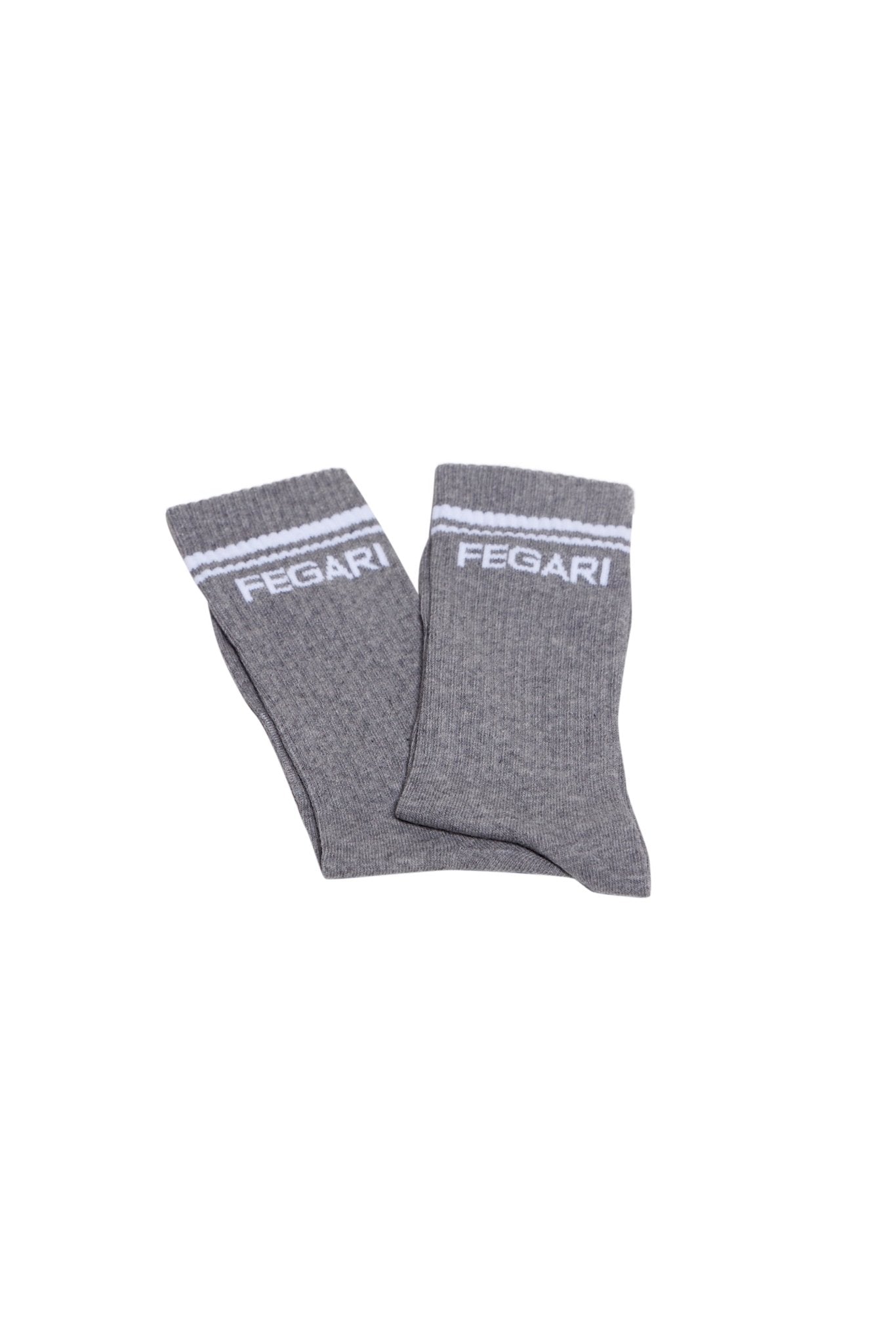 Fegari Crew Socks - Heather Grey - Fegari