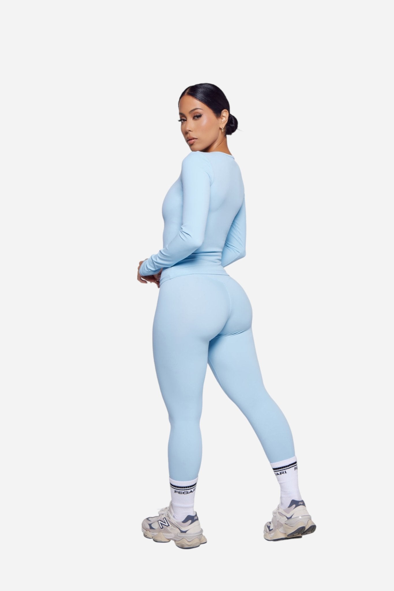 Fegari Essentials Leggings- Baby Blue