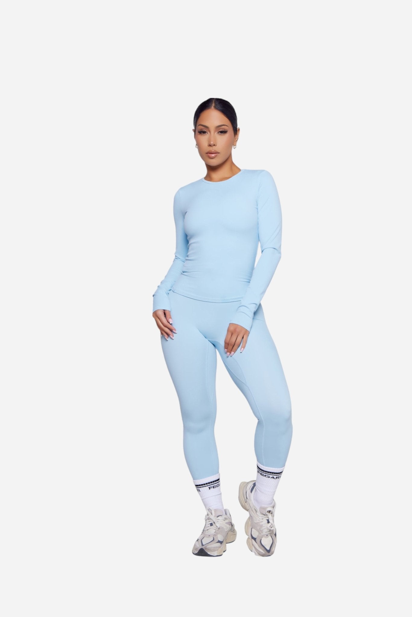 Fegari Essentials Leggings- Baby Blue