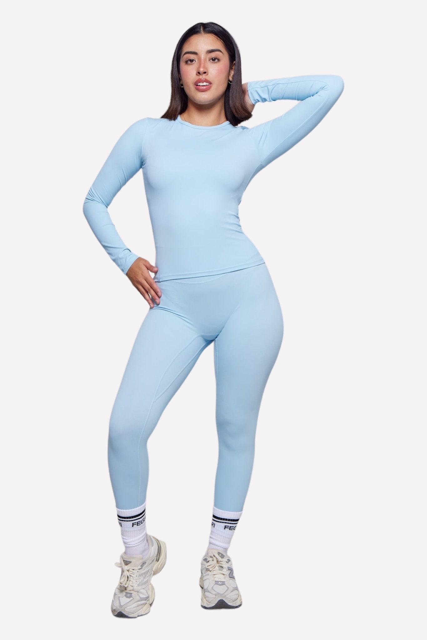 Fegari Essentials Leggings - Baby Blue - Fegari