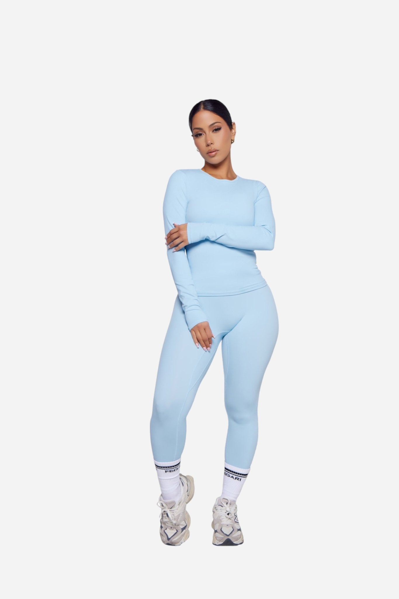 Fegari Essentials Leggings- Baby Blue