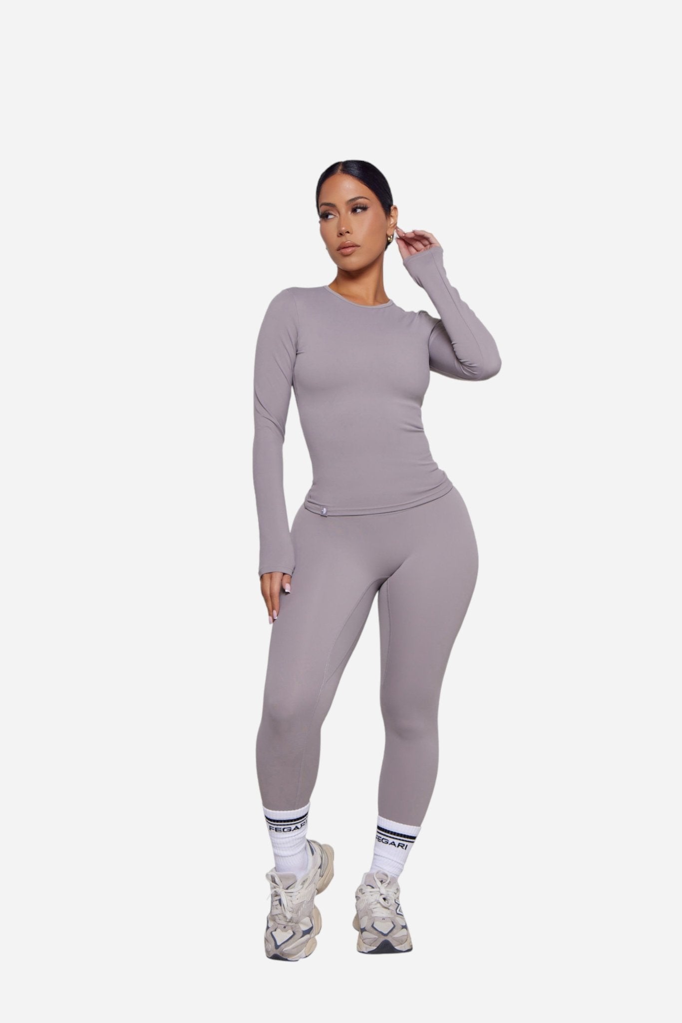 Fegari Essentials Leggings - Heather Grey - Fegari