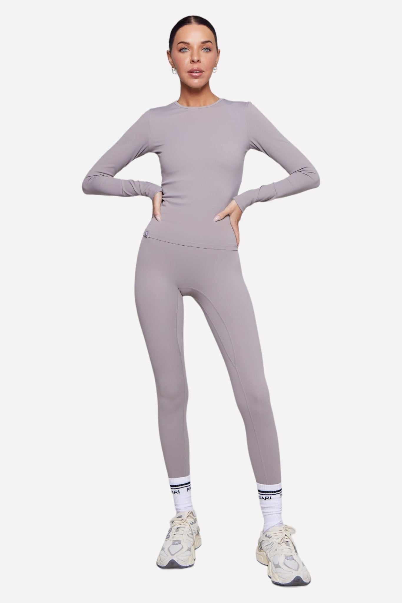 Fegari Essentials Leggings - Heather Grey - Fegari