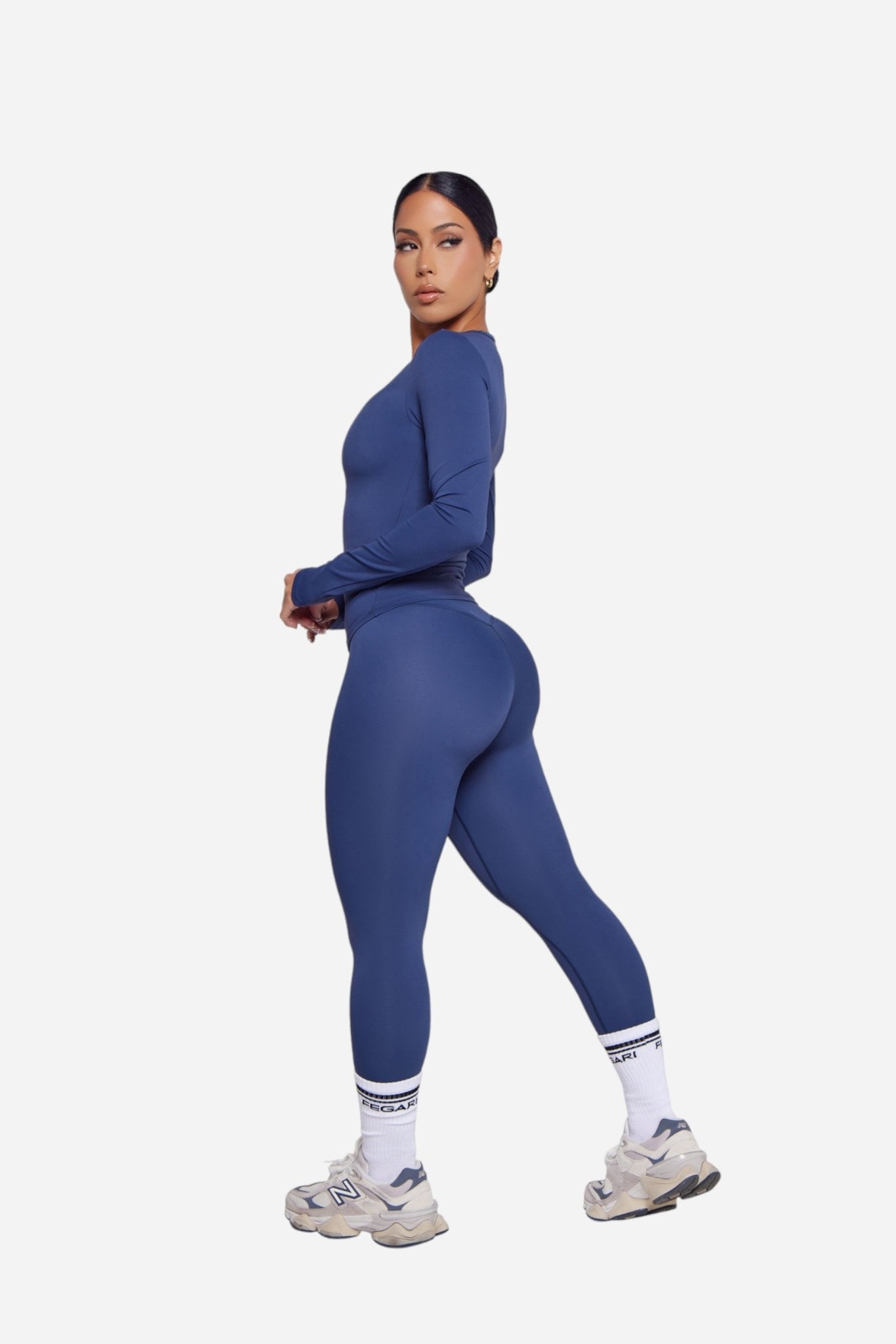 Seamless Sculpt Leggings - Aquarius