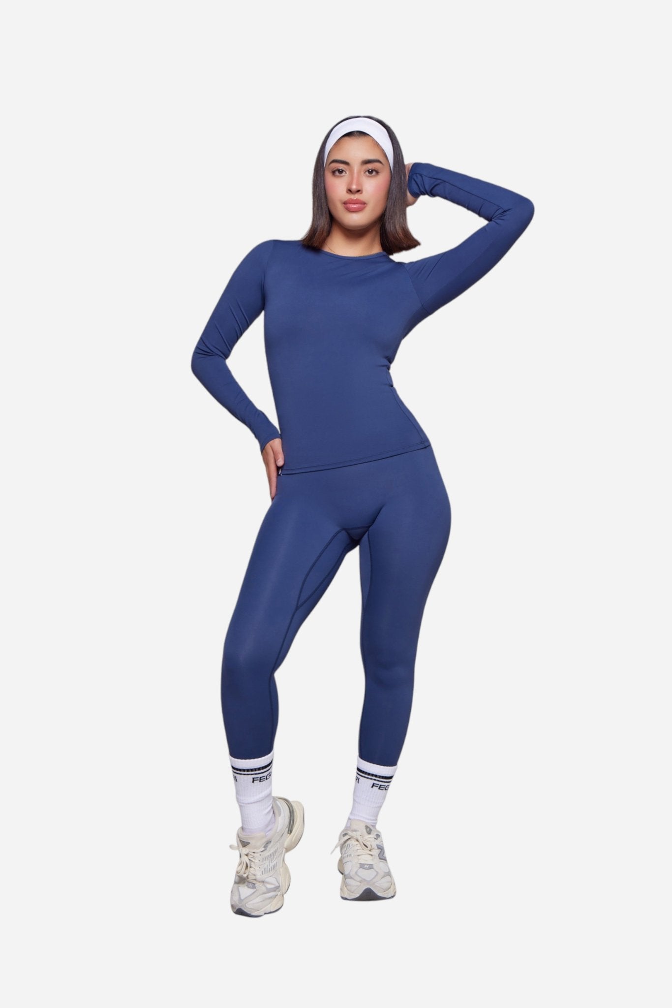 Fegari Essentials Leggings - Navy Blue - Fegari