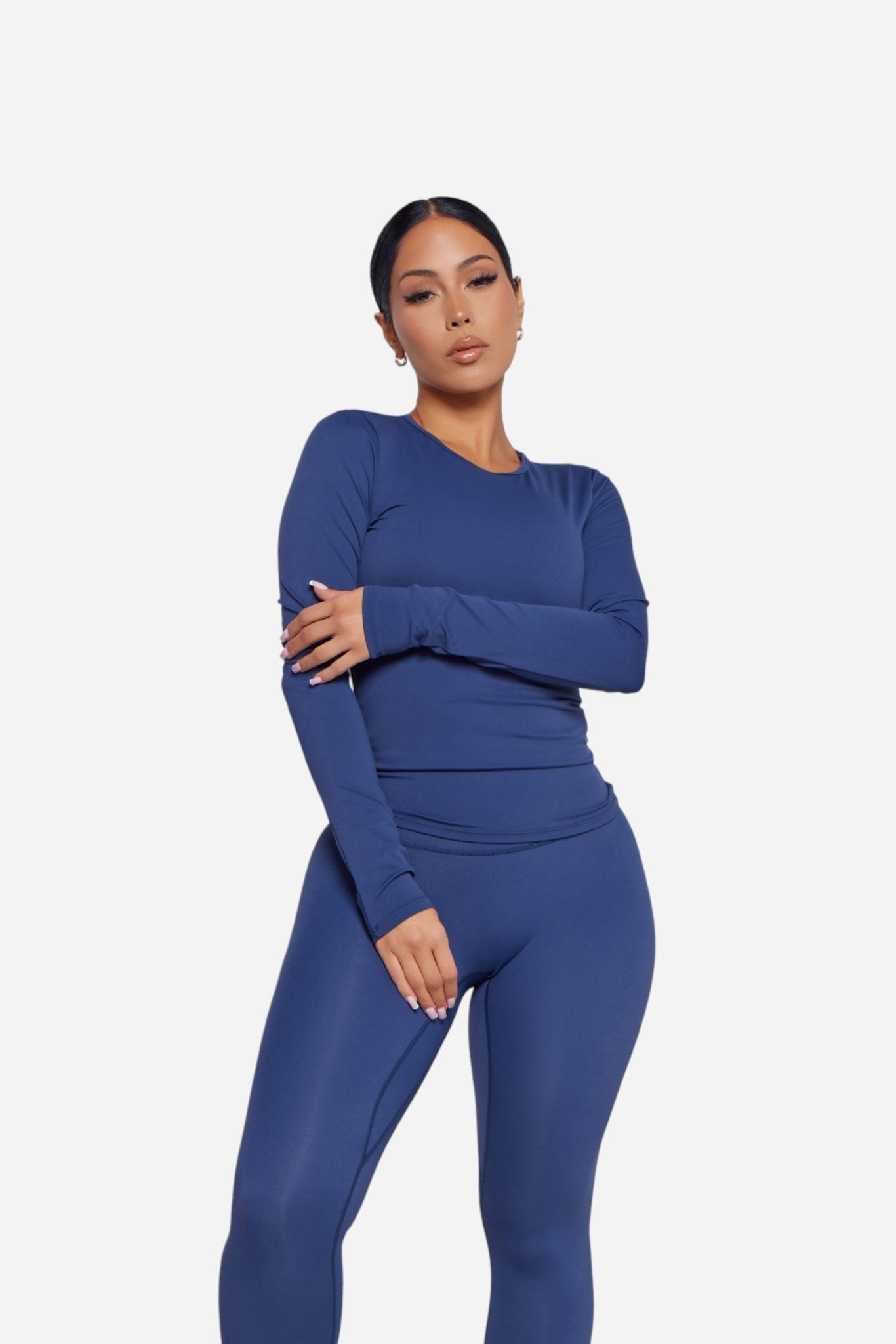 Fegari Essentials Long Sleeve- Navy Blue