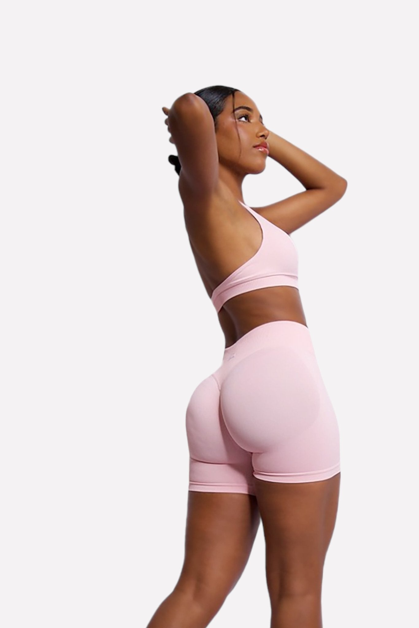 Seamless Sculpt Backless Bra - Blush - Fegari