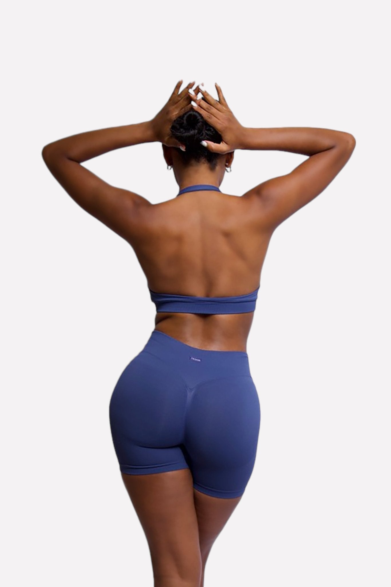 Seamless Sculpt Backless Bra - Faded Blue - Fegari