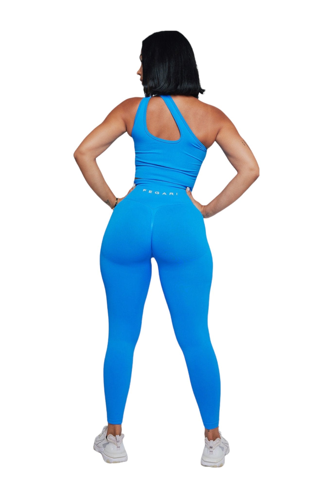 Seamless Sculpt Leggings - Aquarius - Fegari