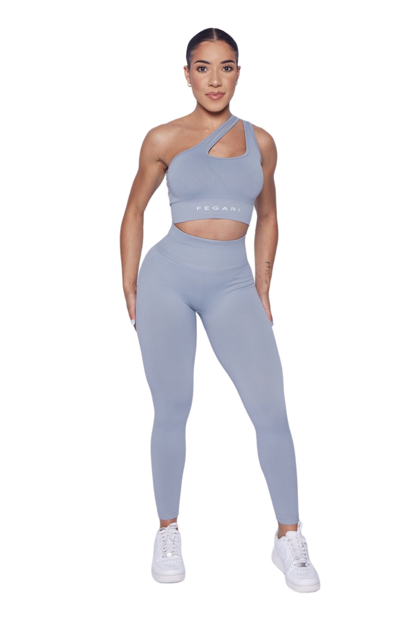 Seamless Sculpt Leggings - Cloud - Fegari