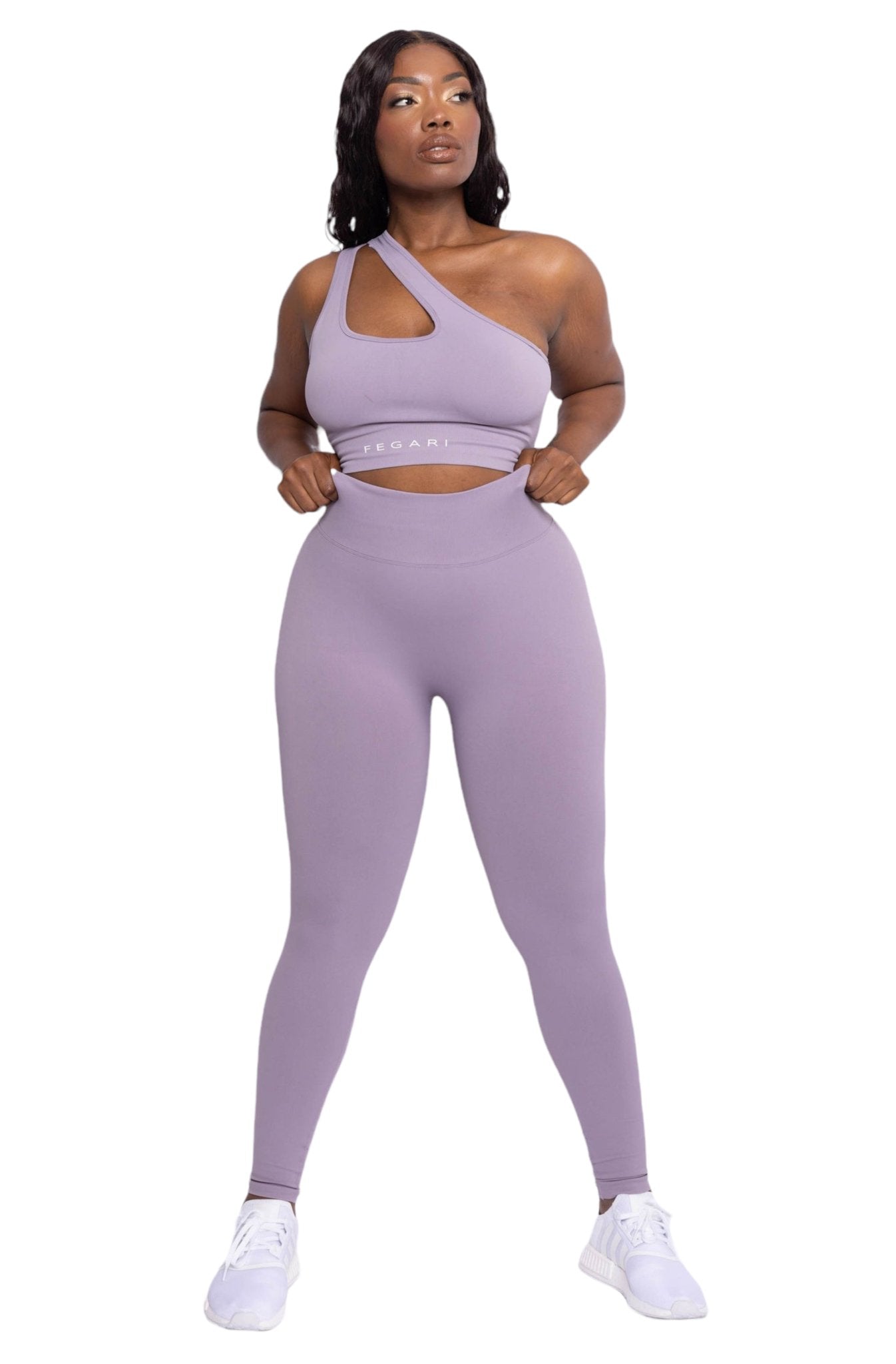 Seamless Sculpt Leggings - Lavender - Fegari