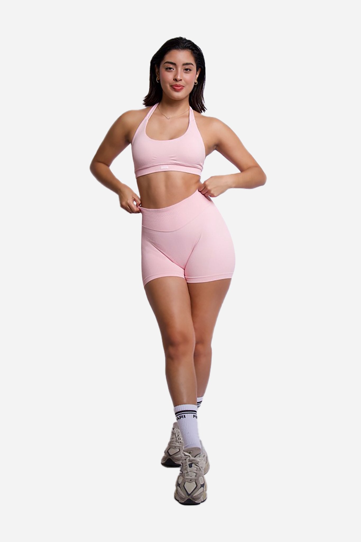 Seamless Sculpt Shorts Mini - Blush - Fegari